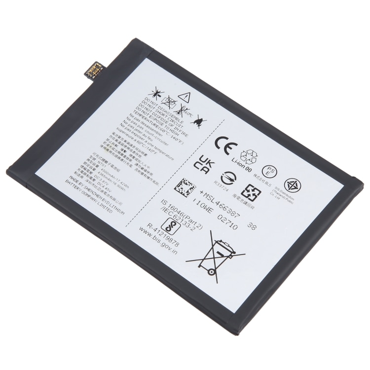 Batteri NT01 for Nothing Phone 1 med kapasitet på 4500 mAh