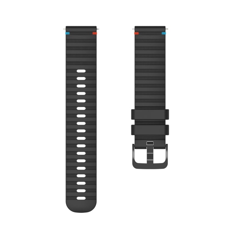 Silikonarmbånd til Samsung Galaxy Watch 46mm - Svart