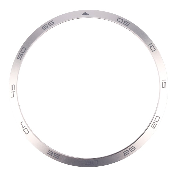 Ramme med minuttmarkør til Huawei Watch GT 4 46 mm - Frosted Silver