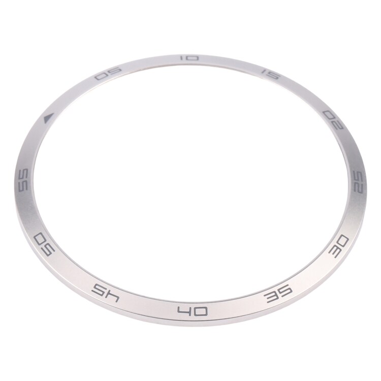 Ramme med minuttmarkør til Huawei Watch GT 4 46 mm - Frosted Silver