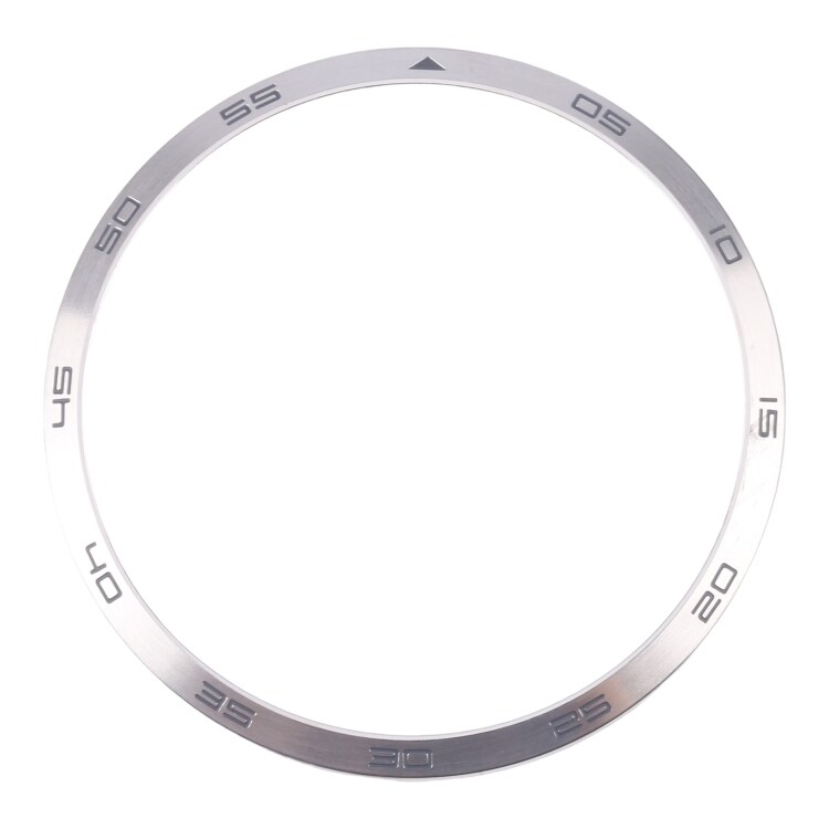 Ramme med minuttmarkør til Huawei Watch GT 4 46 mm - Sølv