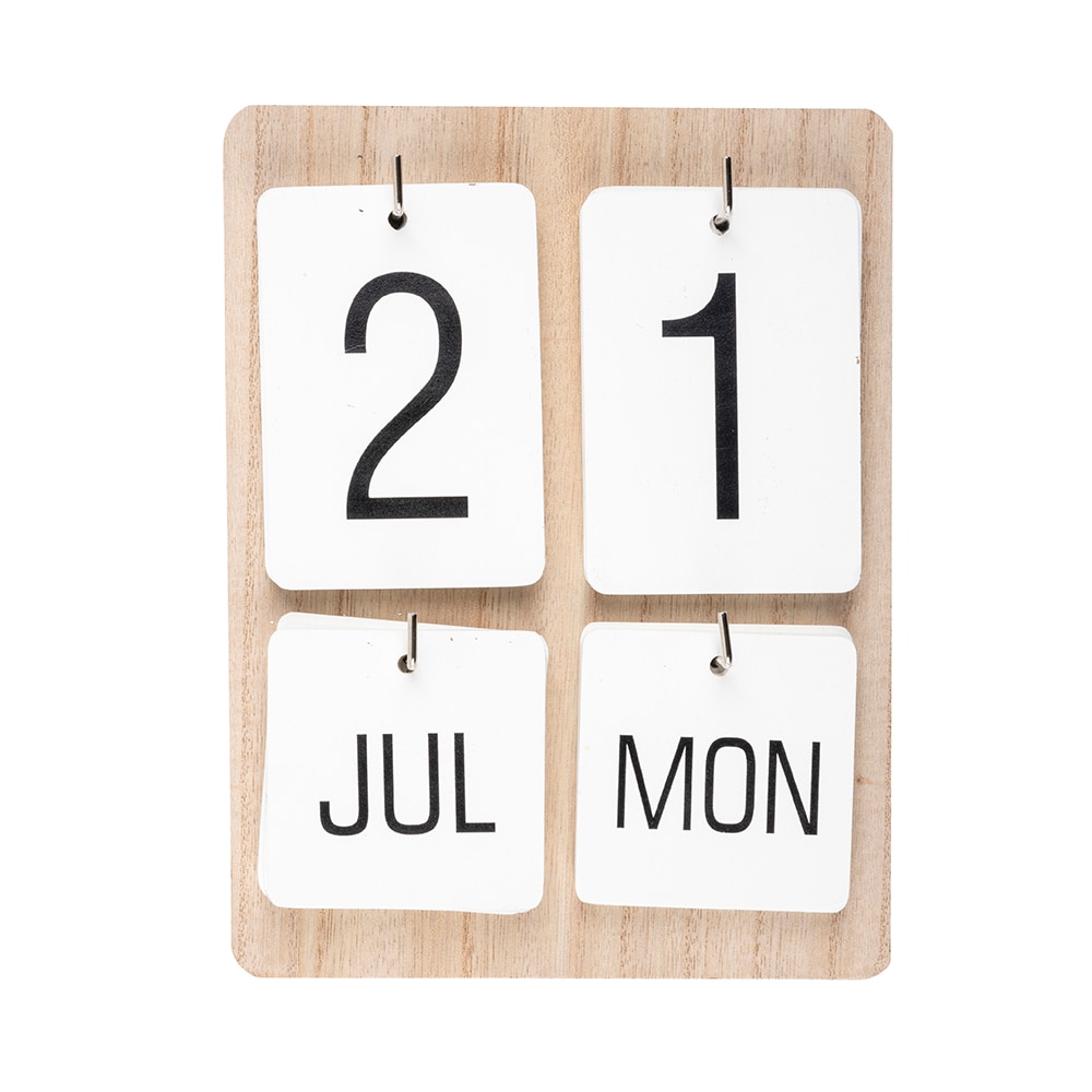 Veggkalender med kort