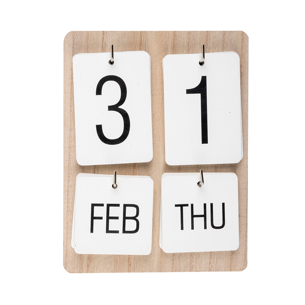 Veggkalender med kort
