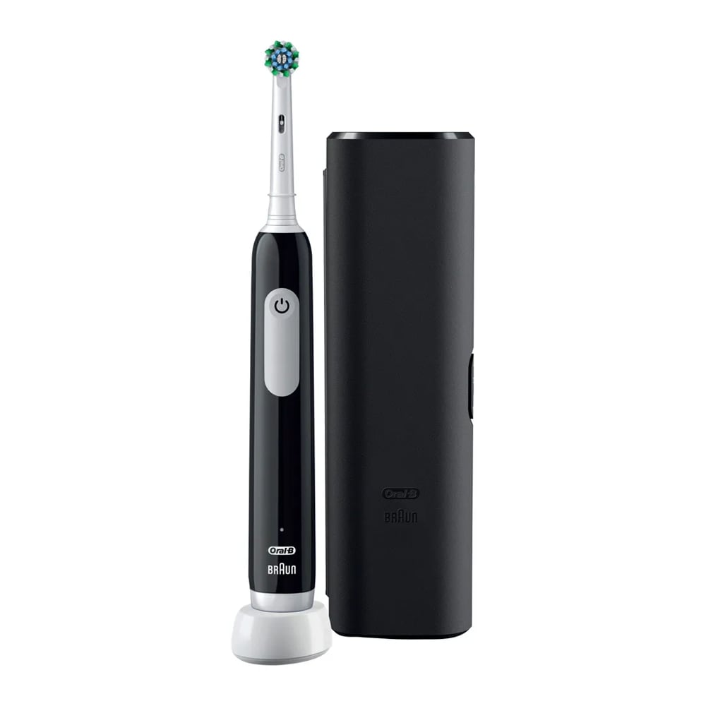 Oral-B Pro 1 Cross Action – Elektrisk Tannbørste med Trykkregulering og 3D-rengjøring