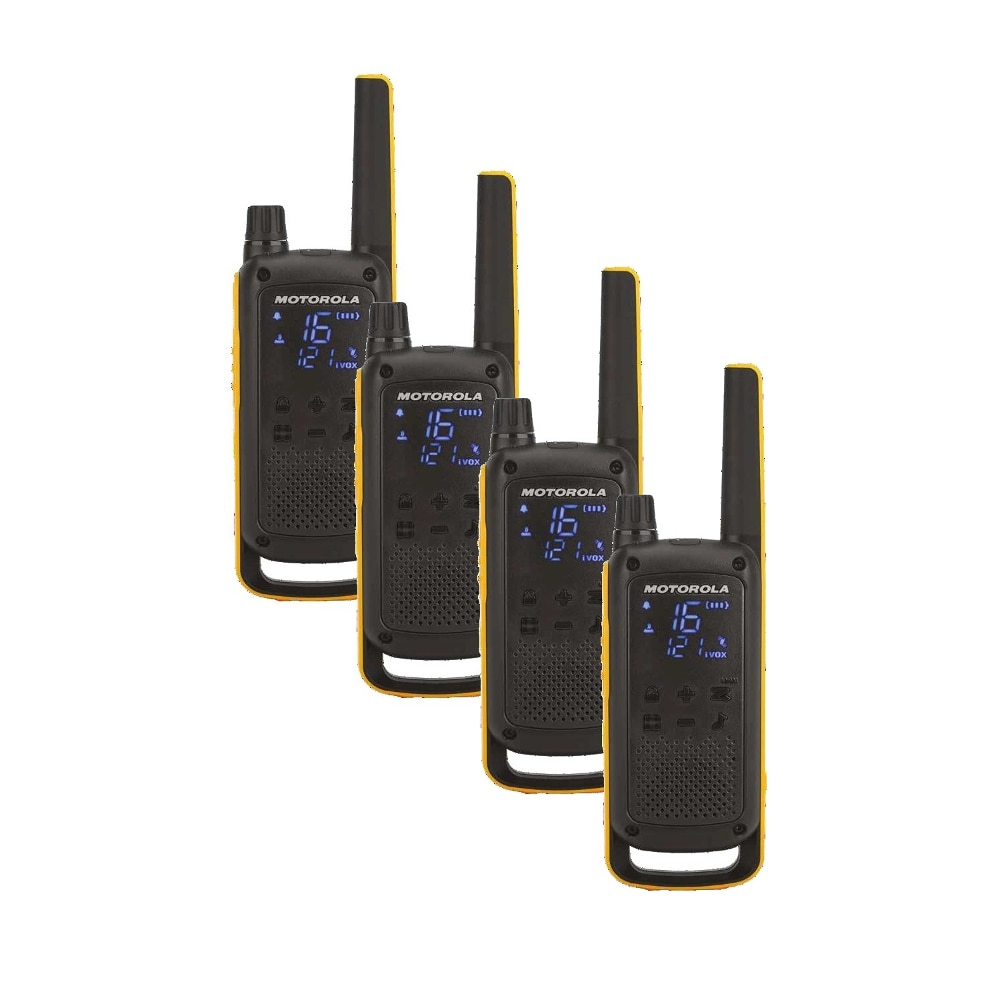 Motorola TALKABOUT T82 Extreme – Robust Walkie-Talkie for Utendørs Eventyr, 10 km Rekkevidde