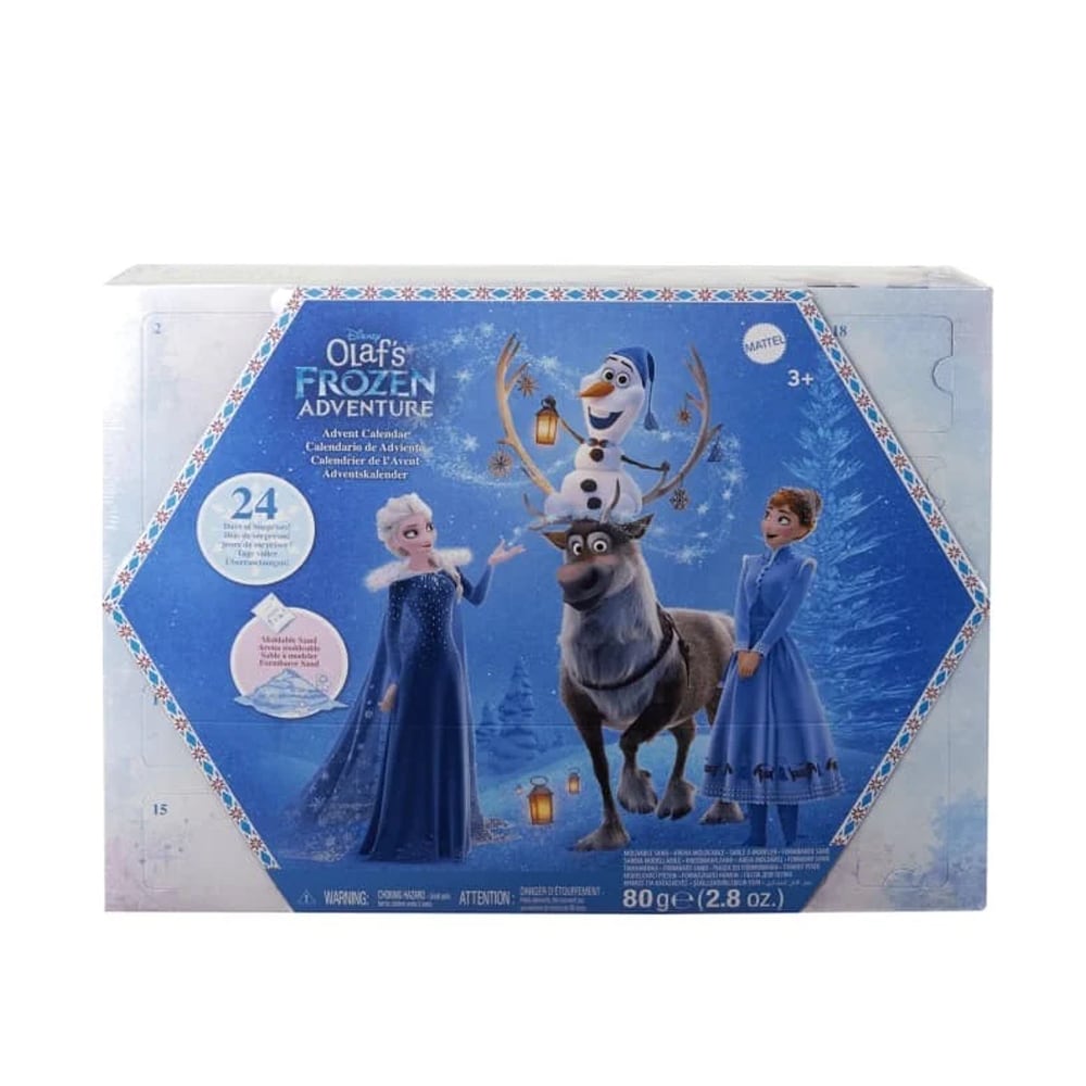 Disney Frost Adventskalender – 24 Overraskelser med Elsa, Anna, Olaf og Sven