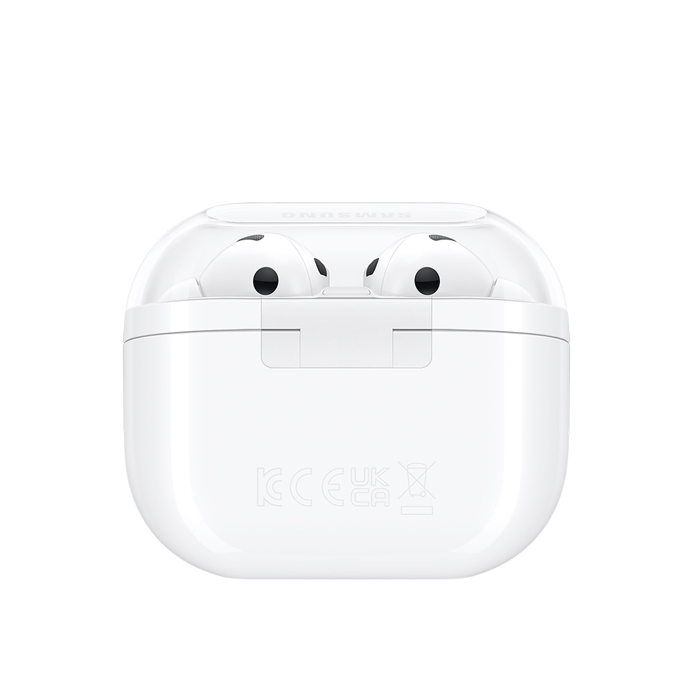 Samsung Galaxy Buds3 Pro – Adaptiv Støyreduksjon og Premium HD Lyd, Hvit