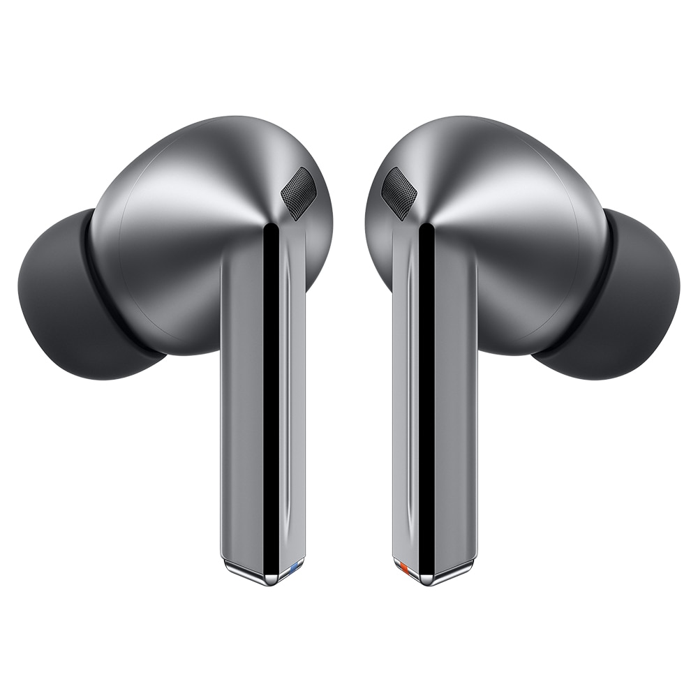 Samsung Galaxy Buds3 Pro – Eksklusivt Design med Adaptiv Støyreduksjon, Sølv