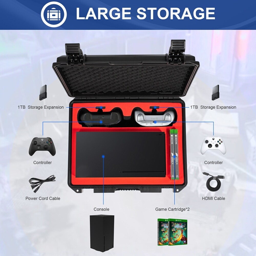 Vanntett etui for Xbox Series X- og 2-kontrollere