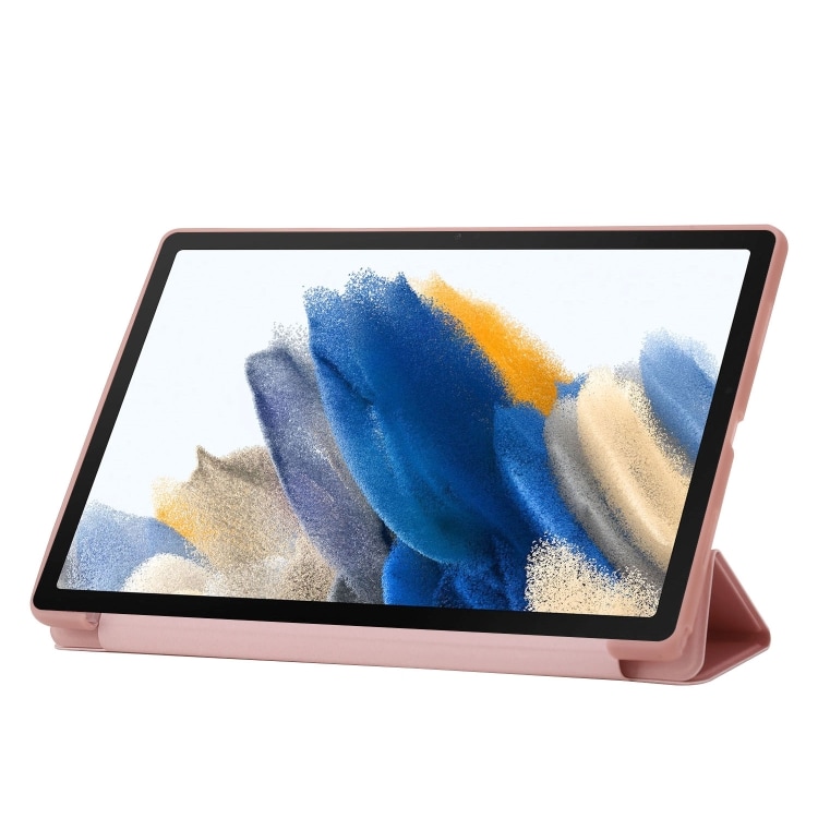 Trifold-etui for Samsung Galaxy Tab A8 10,5" 2021 - Rose Gold