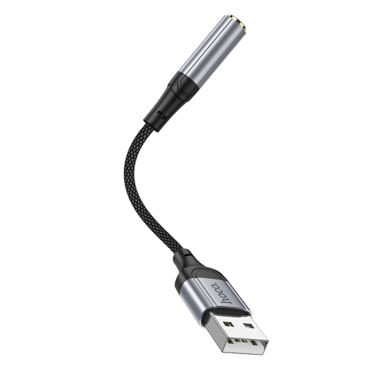 Eksternt USB til 3,5 mm-lydkort med lydforbedring