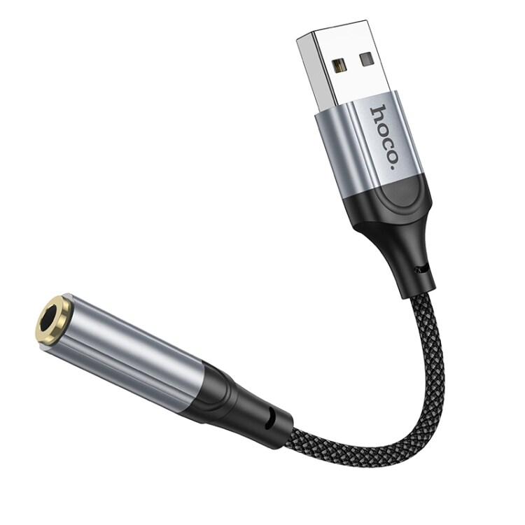 Eksternt USB til 3,5 mm-lydkort med lydforbedring