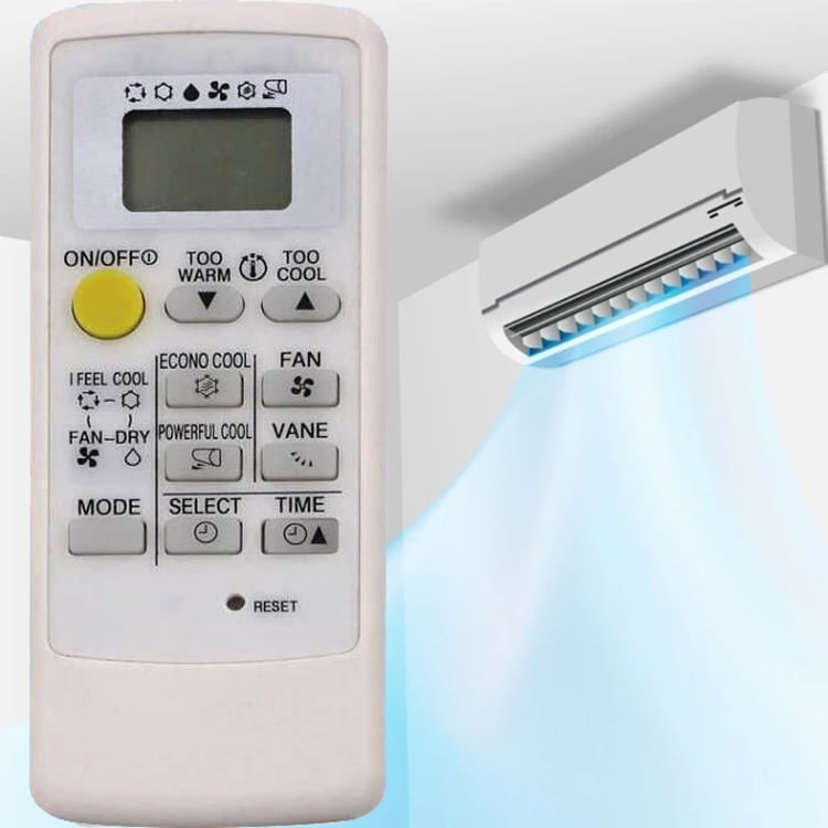 Fjernkontroll MP04A MP07A MH08B til Mitsubishi Klimaanlegg