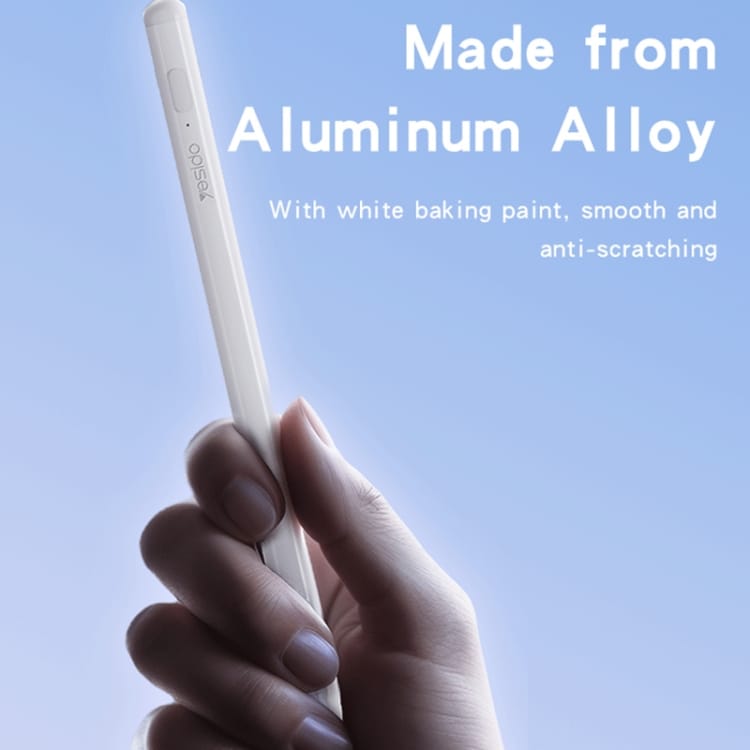 Magetic Universal Stylus Pen med lang batterilevetid - Hvit