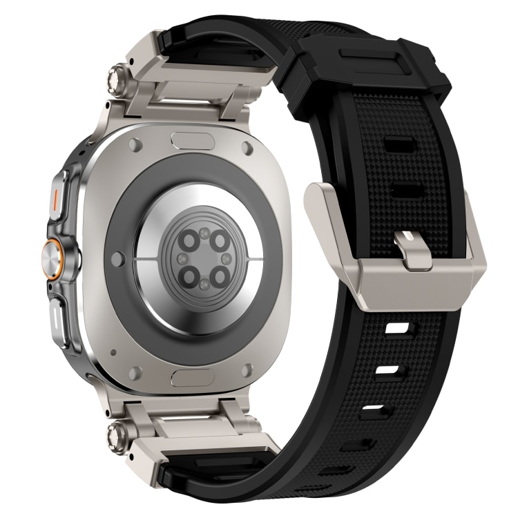Silikonarmbånd for Samsung Galaxy Watch Ultra 47mm med hurtigutløser - Svart