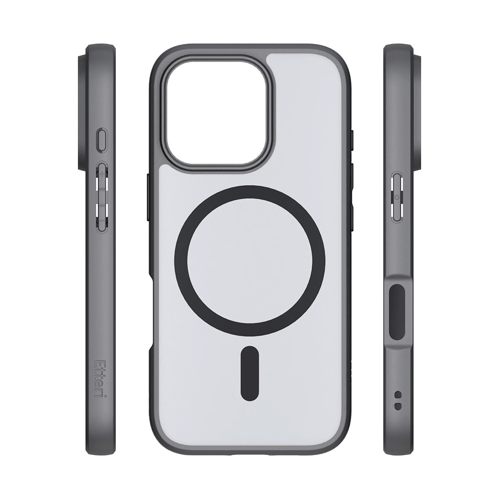 Etteri Bakre skall med Magsafe for iPhone 16 Pro Max - Svart