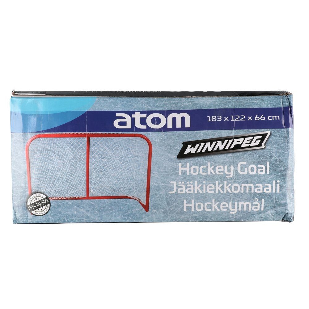 Robust Hockeymål med Metallramme – Ideelt for Hjemmebruk og Trening