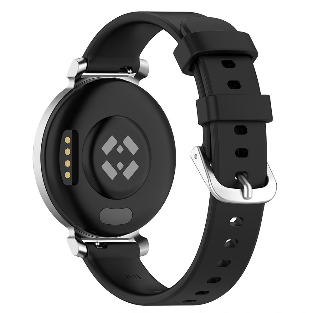 Silikonarmbånd for Garmin Lily 2 / Lily 2 Active - Svart