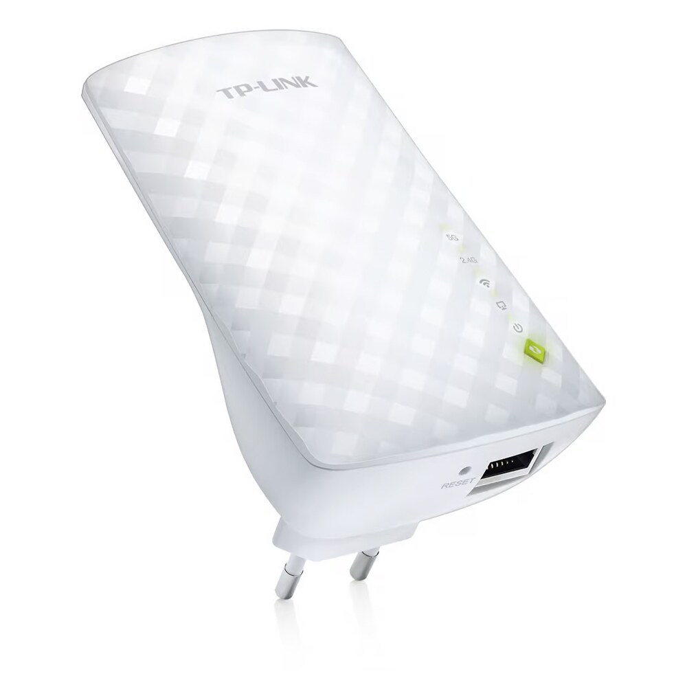 TP-Link RE200: Kraftig Dual-Band WiFi Rekkeviddeforlenger med Ethernet-port