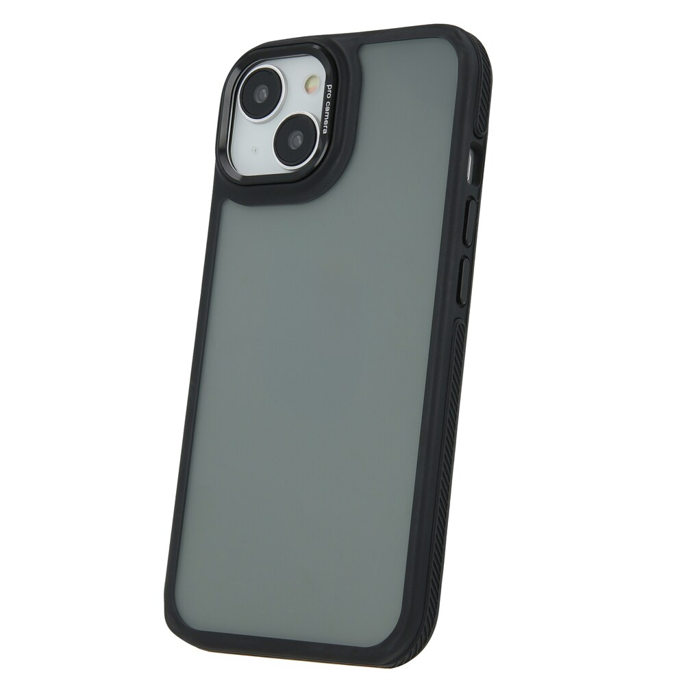 Krystall bakeskall til iPhone 16 - Svart