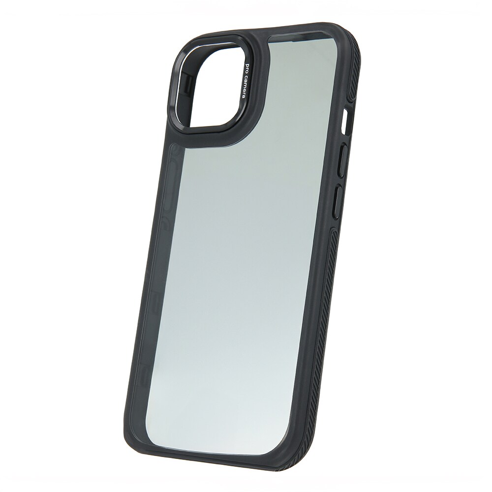 Krystall bakeskall til iPhone 16 - Svart