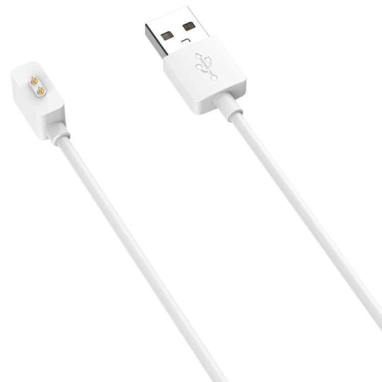 Magnetisk ladekabel for Xiaomi Smart Band 9 Pro / 9 Active - Hvit