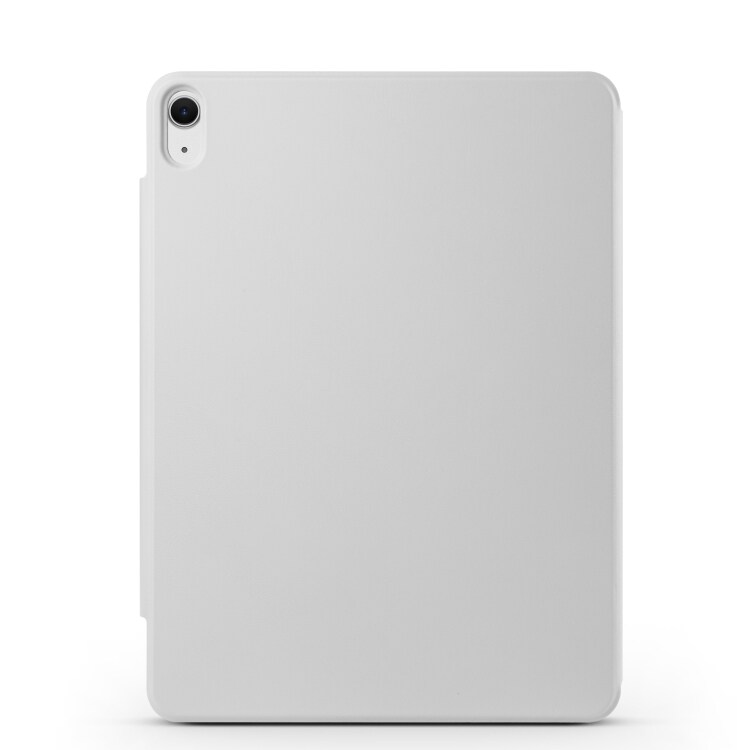 Kunstlærveske med stativ og magneter for iPad Air 11 2024 / Air 2022 10.9 - Grå