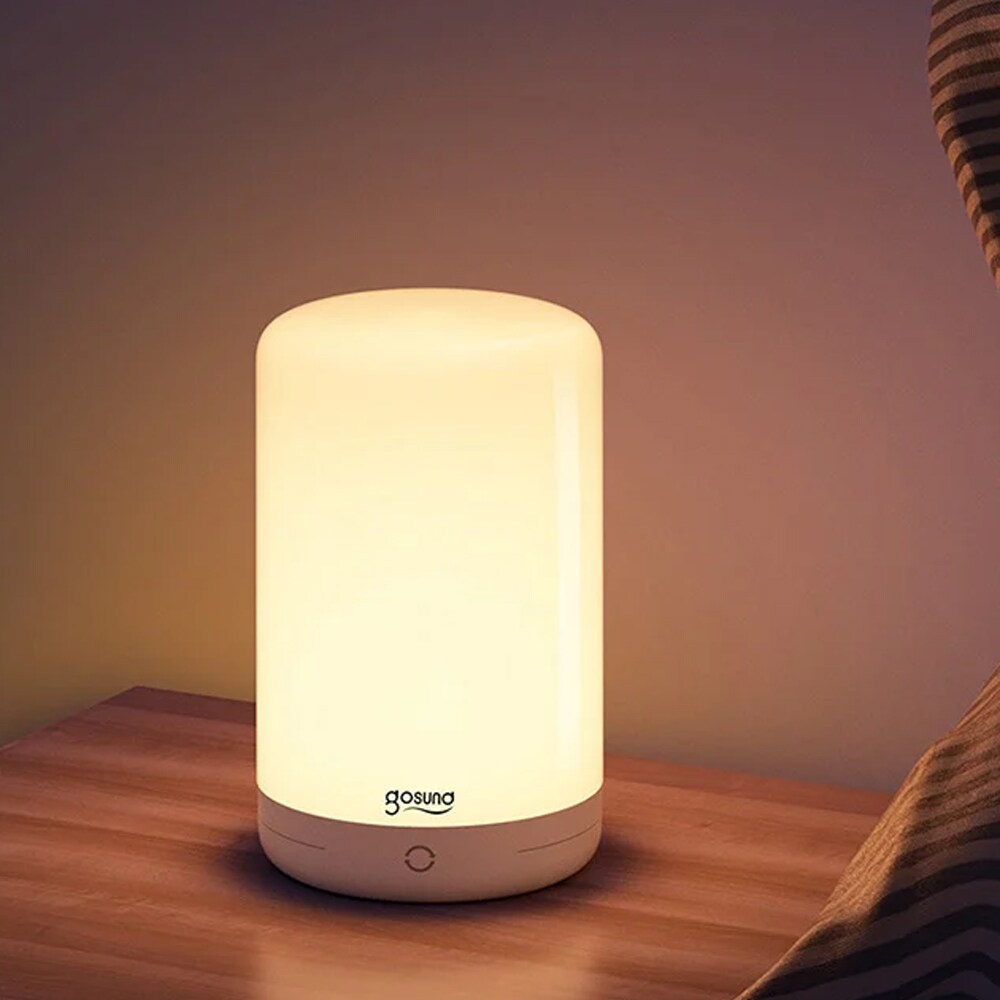 Gosund smart nattbordslampe - Tuya-kompatibel RGB-lampe med appkontroll
