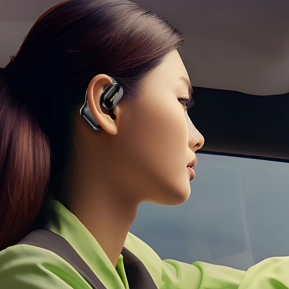 Dudao OWS Bluetooth-hodesett - Svart