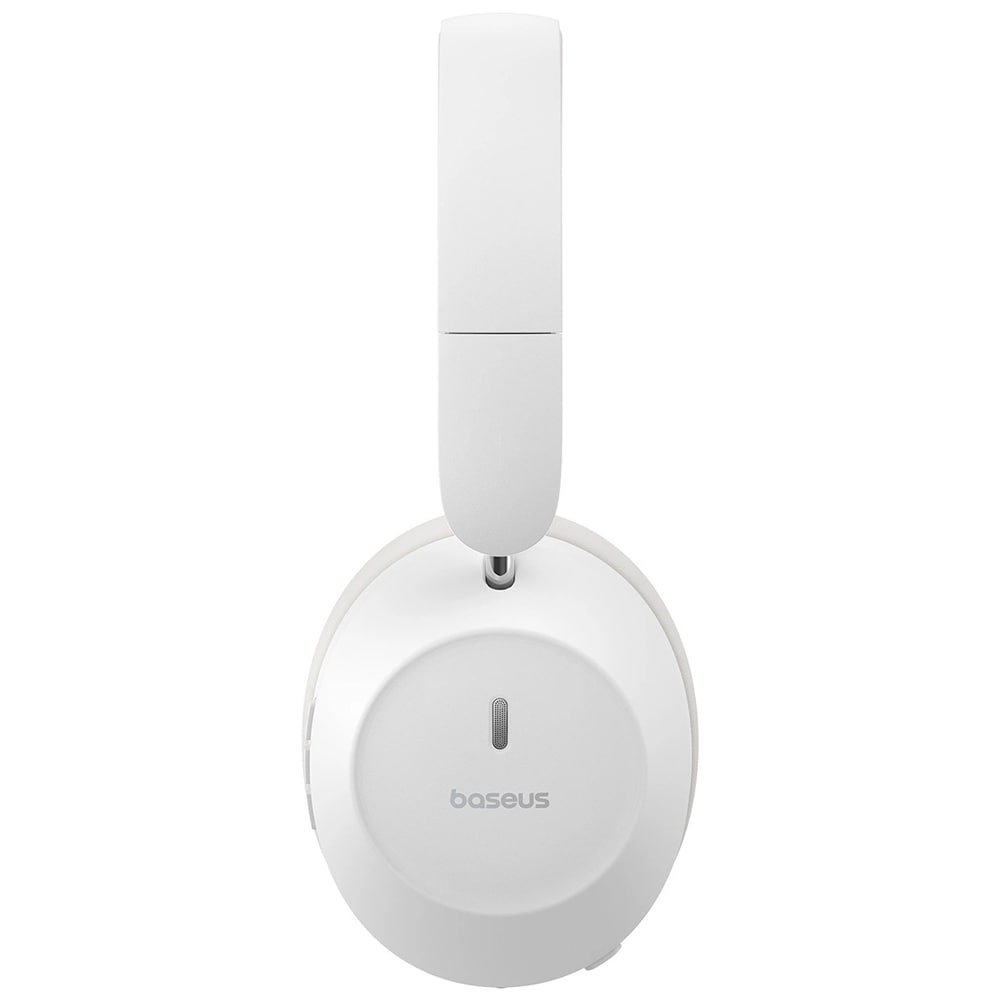 Baseus Bass 30 Max on-ear Bluetooth-hodesett med lang batterilevetid - Hvit