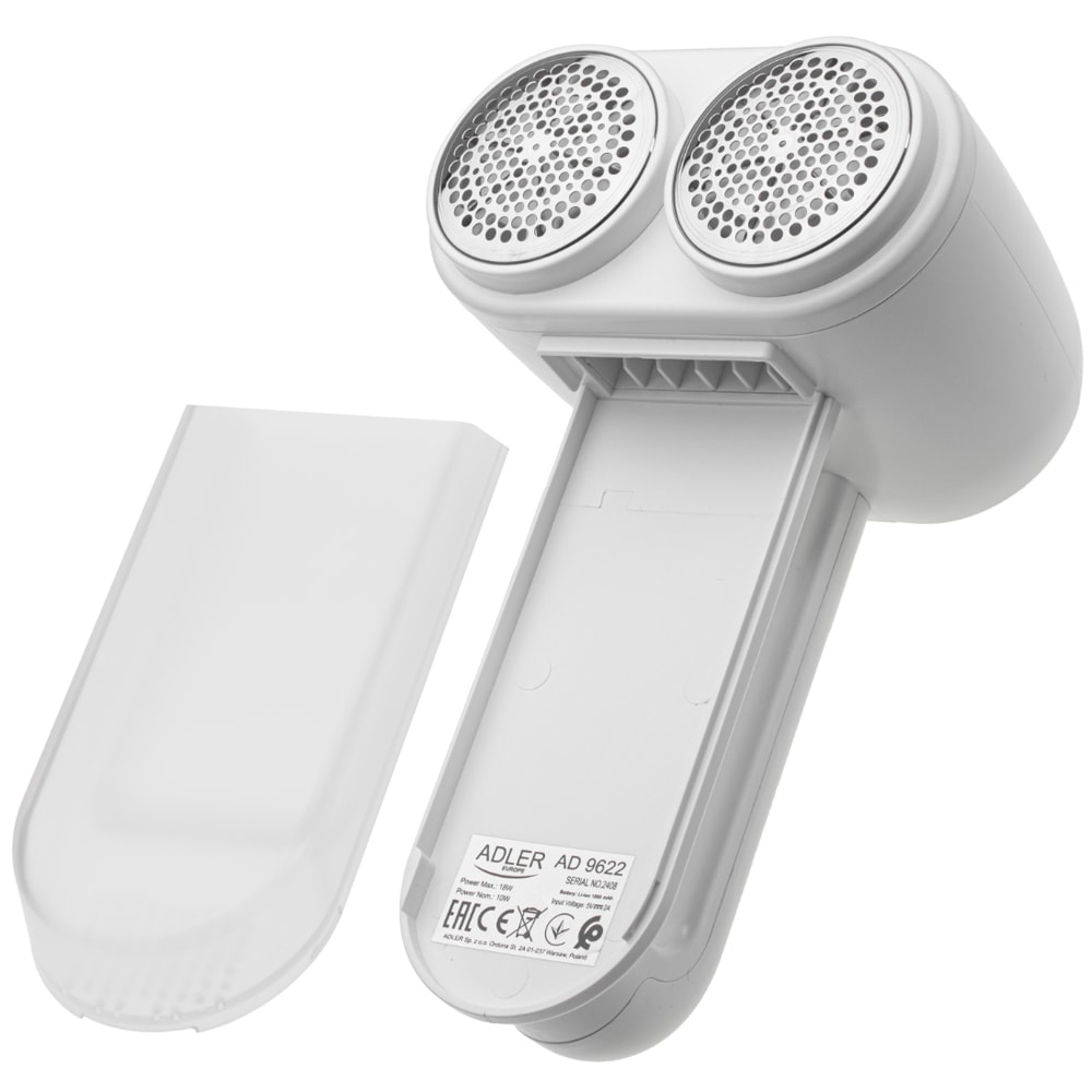 Adler Dentfjerner med LCD-skjerm og dobbelt hode - Hvit