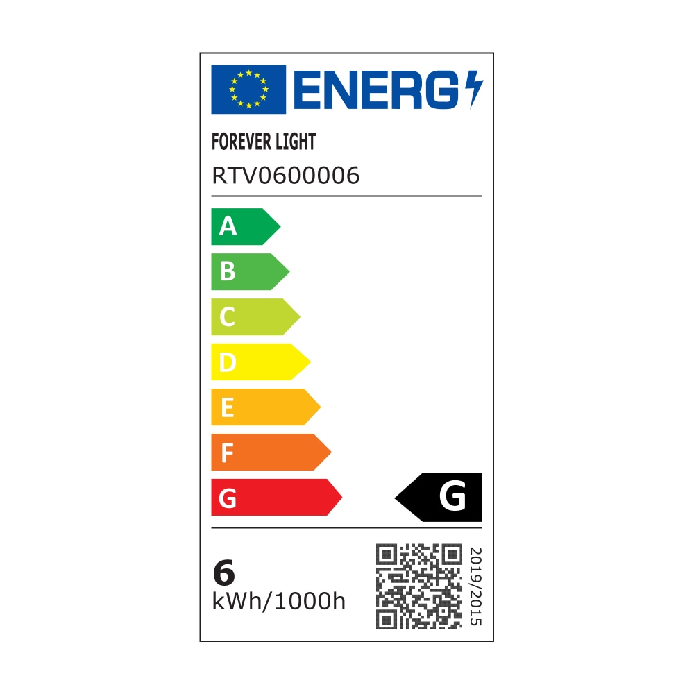 Forever LED-lampe GU5.3 MR16 6W 12V 6000K 400lm