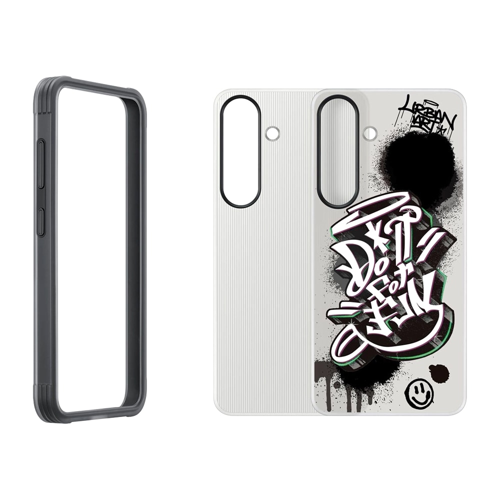 Samsung Flipsuit-etui for Galaxy S25 - Svart