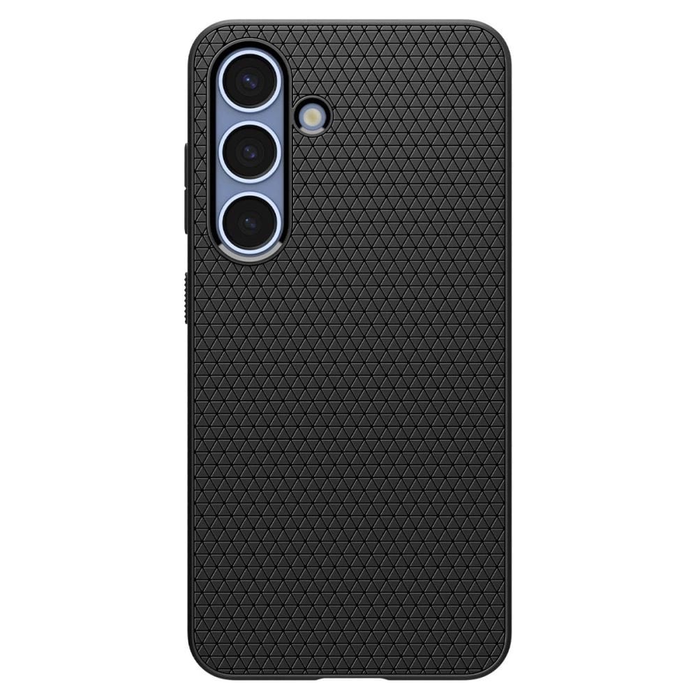 Spigen Liquid Air-etui for Samsung Galaxy S25 - Matt Svart