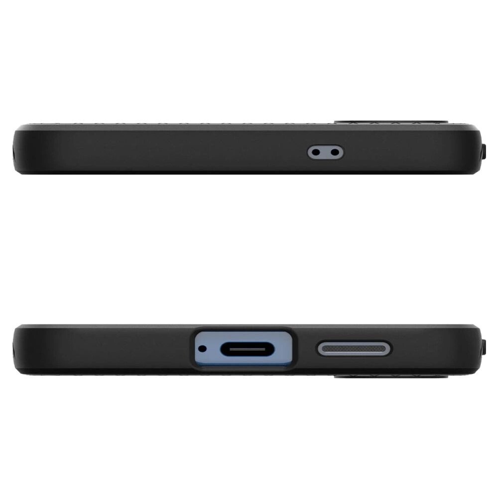 Spigen Liquid Air-etui for Samsung Galaxy S25 - Matt Svart