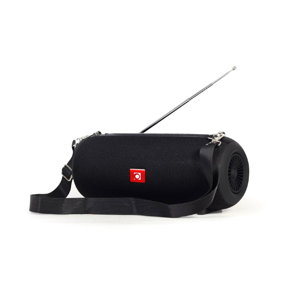 Bærbar Bluetooth-høyttaler med FM-radio - Svart