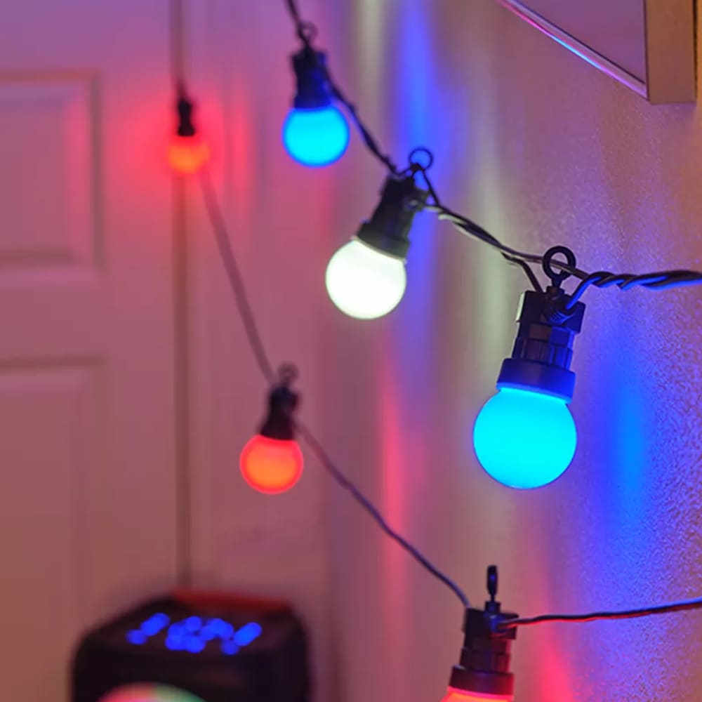 Denver SLP-510 Smart LED Partylight – 9m RGB Lyslenke med WiFi og Tuya-app