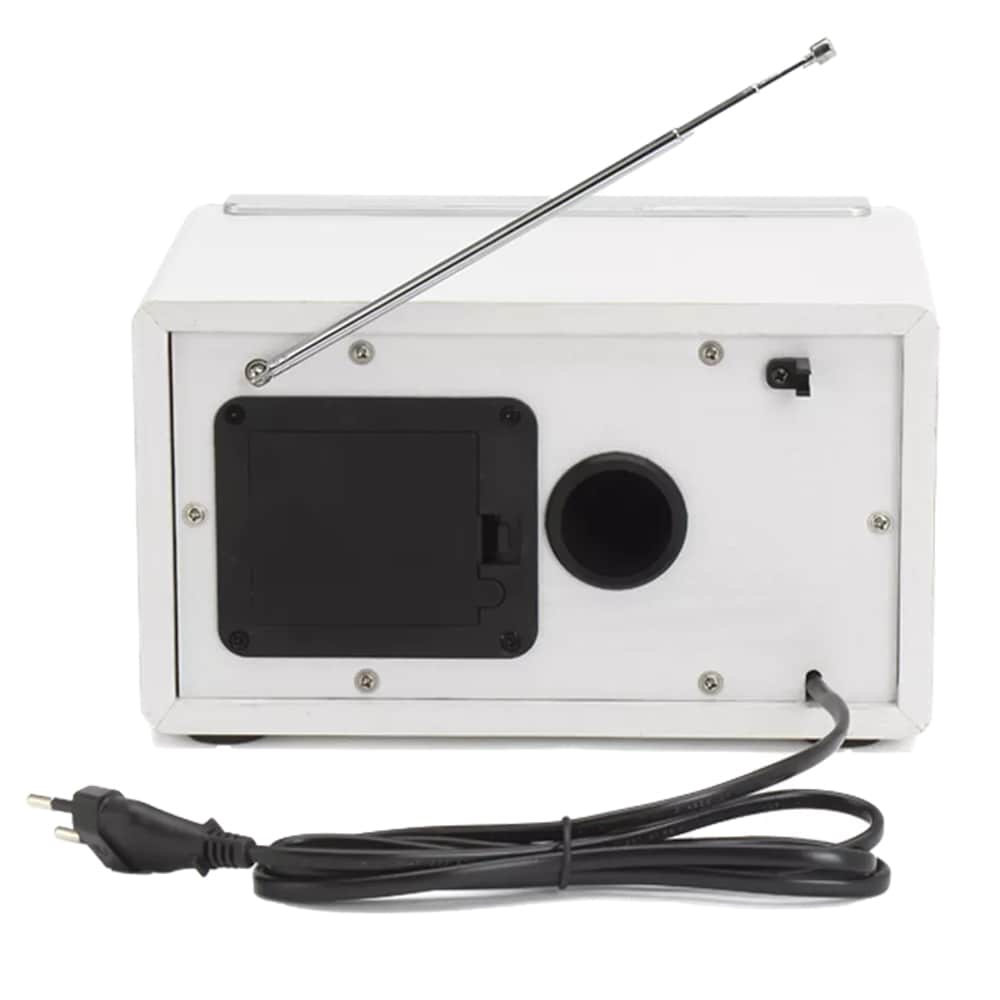Denver FM/AM-radio TR-63W med AUX-inngang og klassisk design