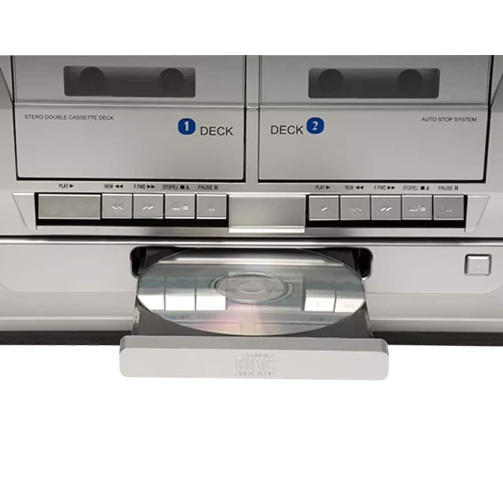 Denver Stereoanlegg med platespiller, kassettspiller, CD-spiller og radio MRD-166