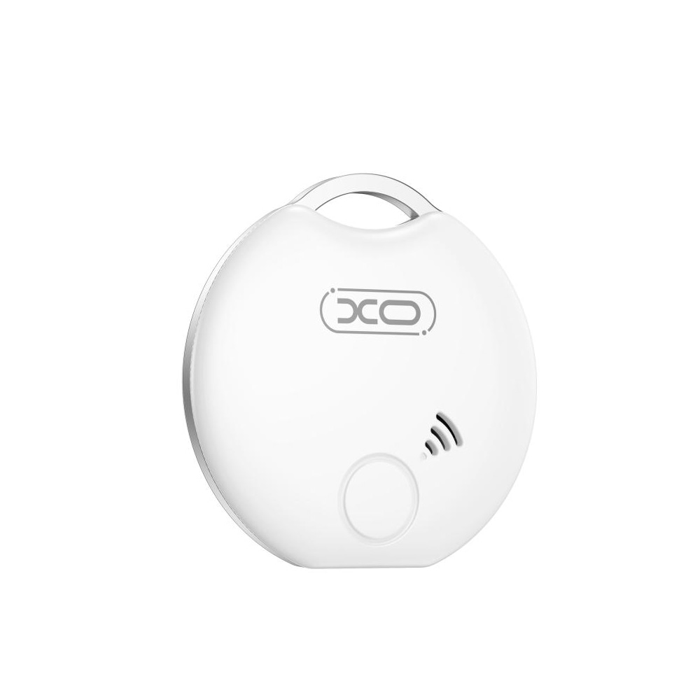 XO Bluetooth Keyfinder med lang batterilevetid og kompakt design - Hvit