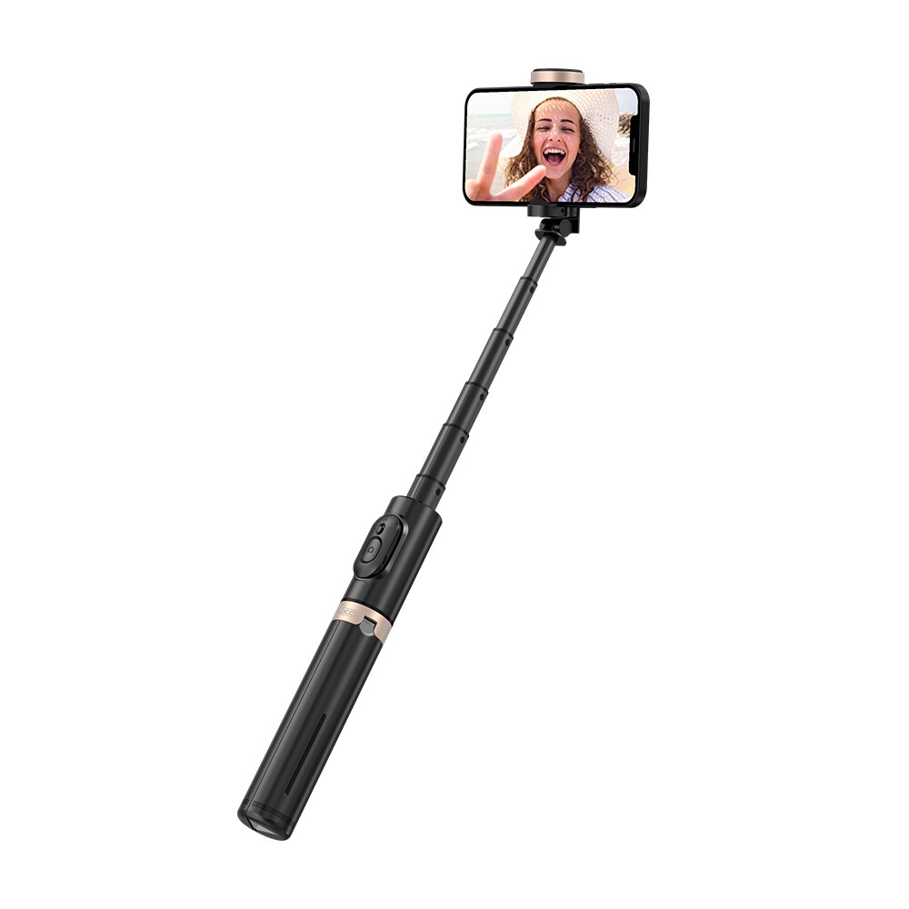 XO Selfiepinne med Bluetooth og innebygd stativ - 72 cm