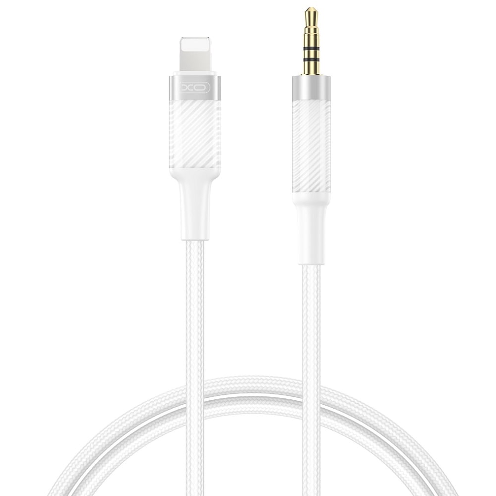 XO Lydkabel Lightning til 3,5 mm 1 m - hvit