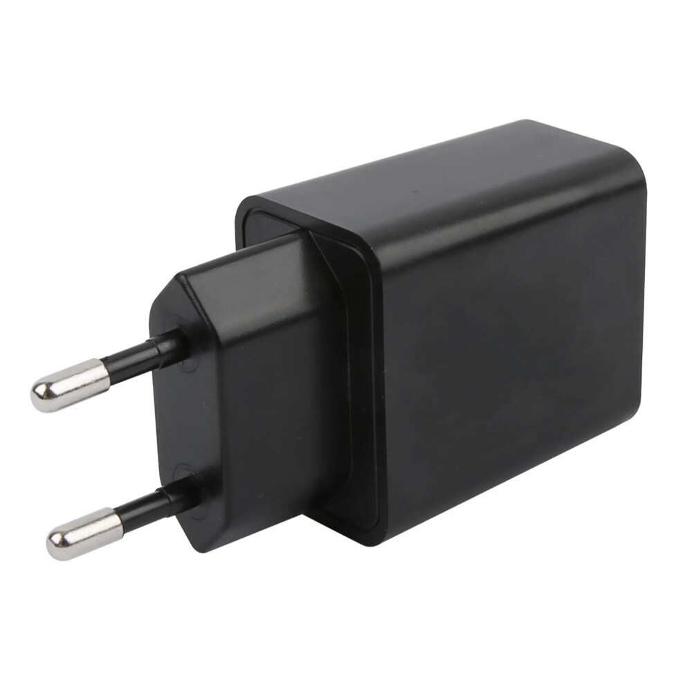 Essentials USB-lader med USB-C PD 20W + USB-C-kabel - Svart