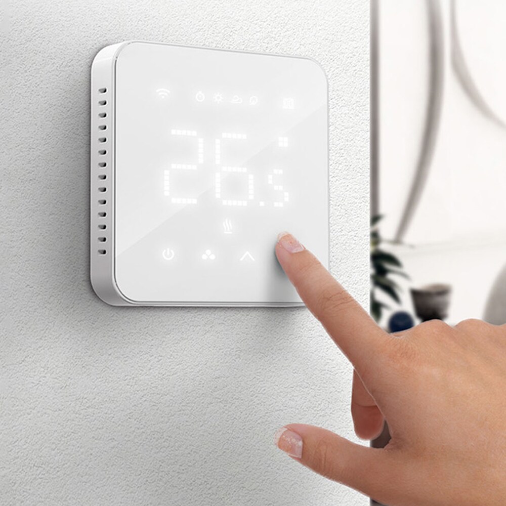 Meross MTS200HK Smart Wi-Fi Termostat – Kompatibel med HomeKit og Alexa