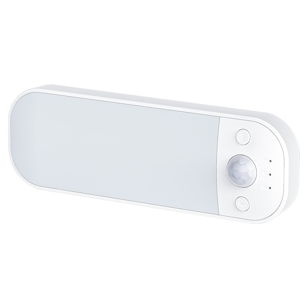 Oppladbar LED-vegglampe med magnetisk brakett