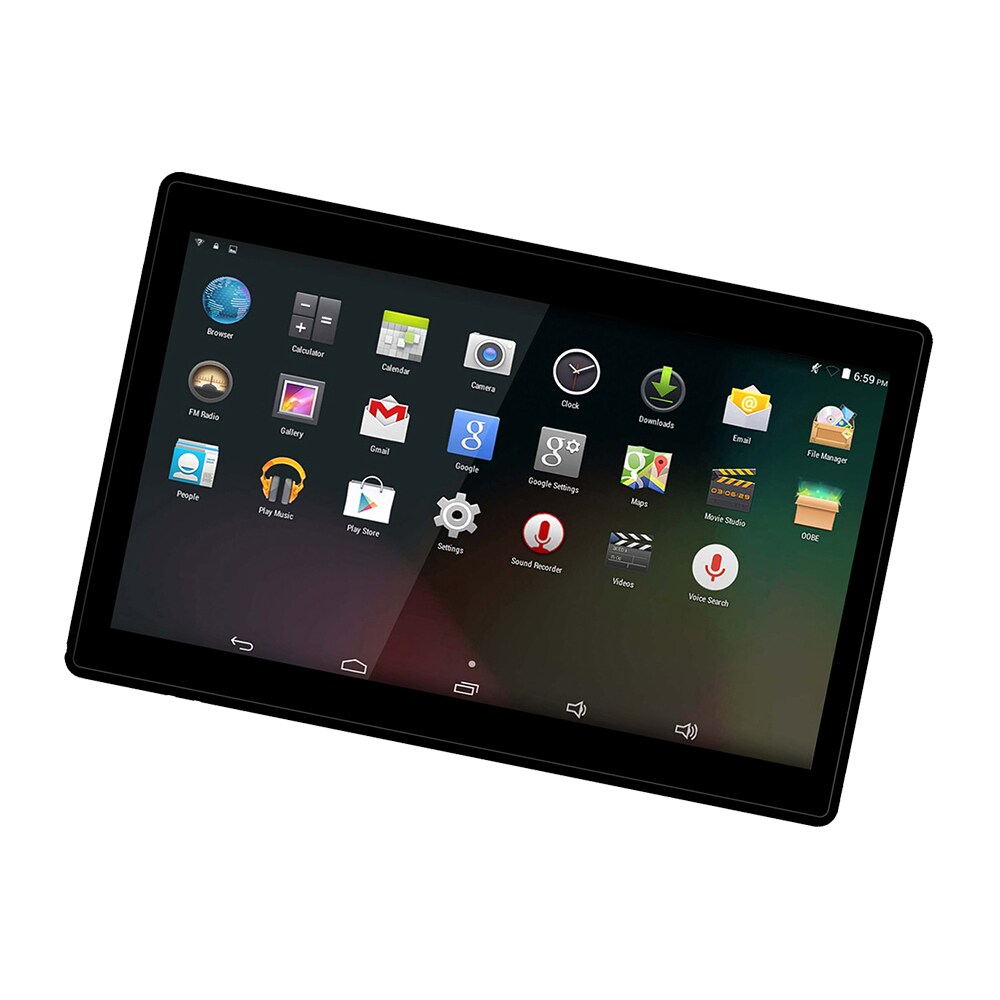 DENVER TIQ-10393 10,1" nettbrett med Android 8.1GO og IPS-skjerm
