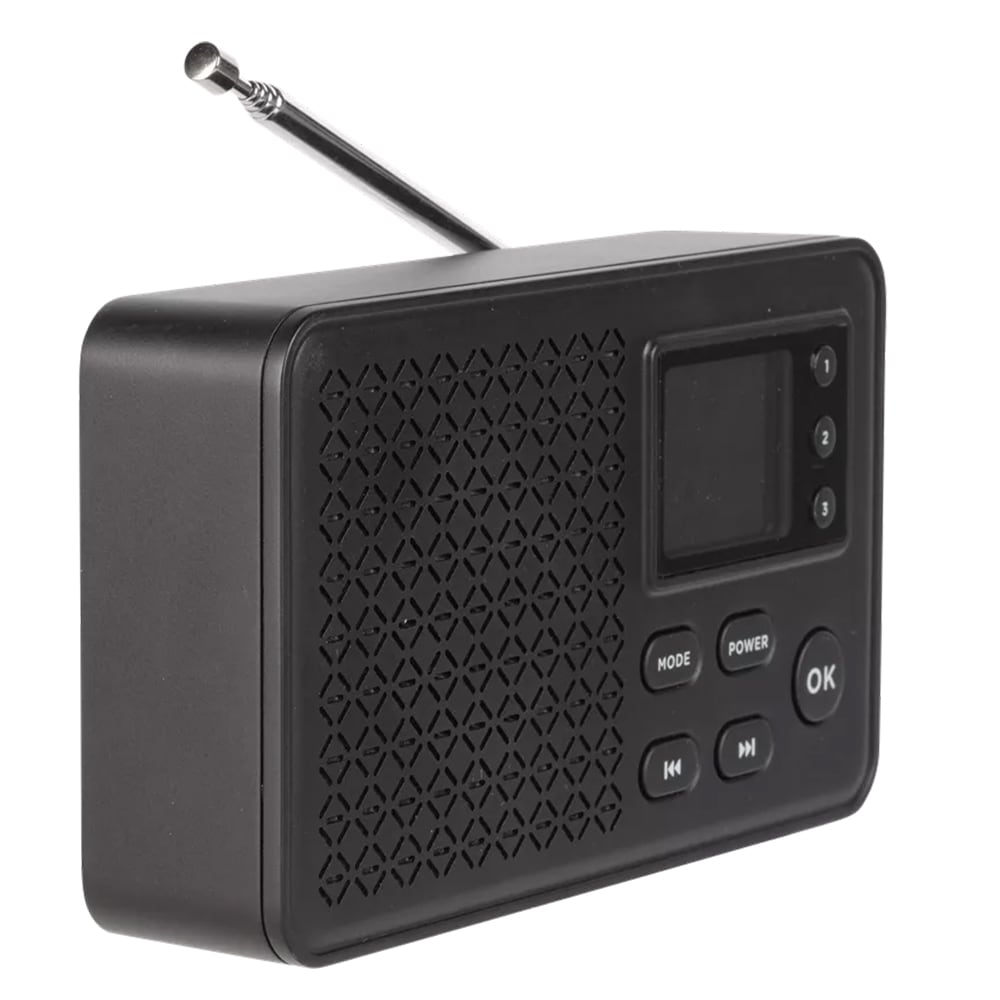 Denver DAB-57 bærbar DAB+/FM-radio med Bluetooth og fargeskjerm