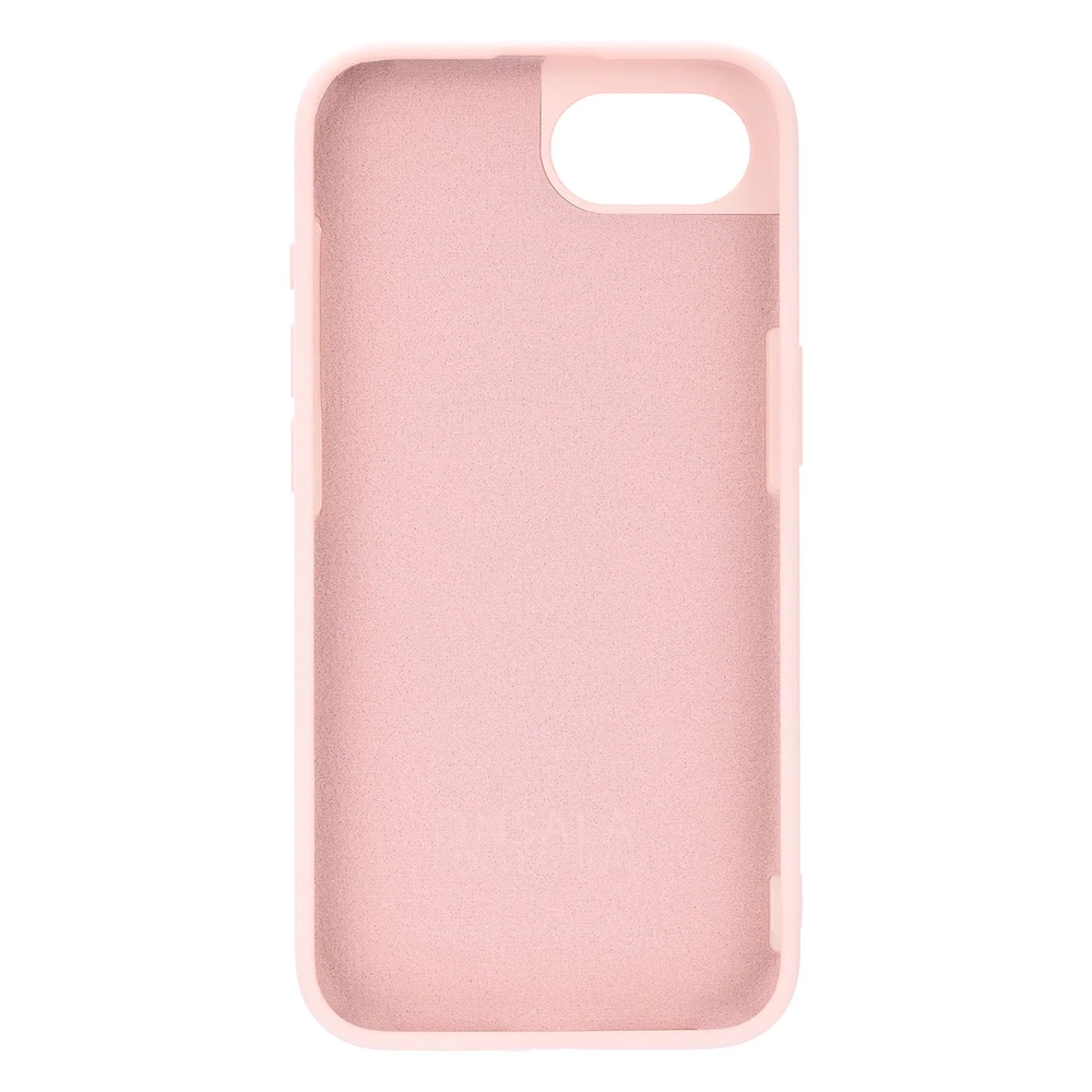 Onsala MagSeries mobildeksel i silikon for iPhone 16e - krittrosa