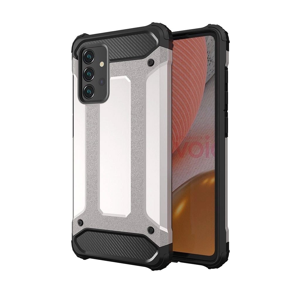 Hybrid Armor Backshell for Samsung Galaxy A26 - Sølv