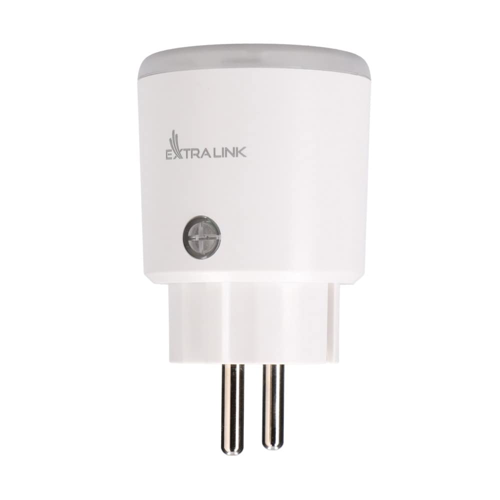 Smartplugg med Zigbee, energimåling og stemmestyring, 16A, kompatibel med HomeKit og Tuya